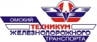 Логотип Омский техникум железнодорожного транспорта Омского государственного университета путей сообщения